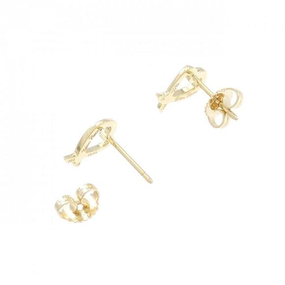 TIFFANY Gold Heart Earrings - Picture 3 of 4